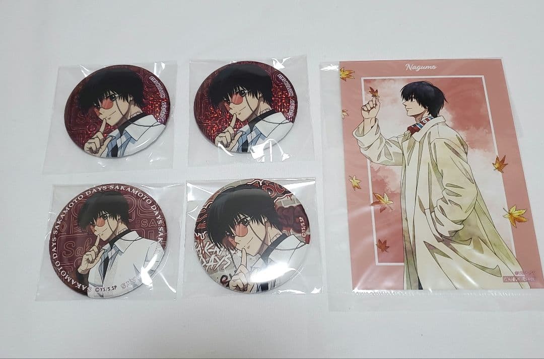 サカモトデイズ ASIAN STREET STYLE 南雲 缶バッジ 特典