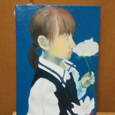 油彩　F4号 2019作