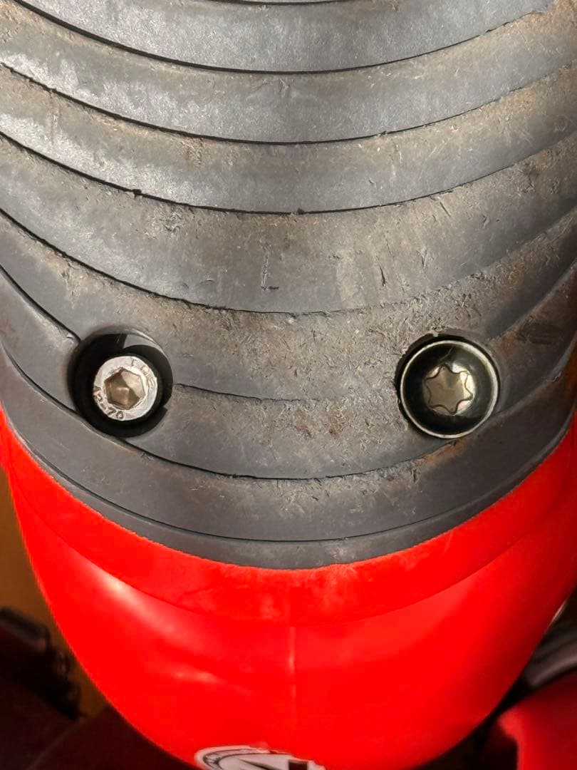 Upz RC12 スノーボードブーツ レッド