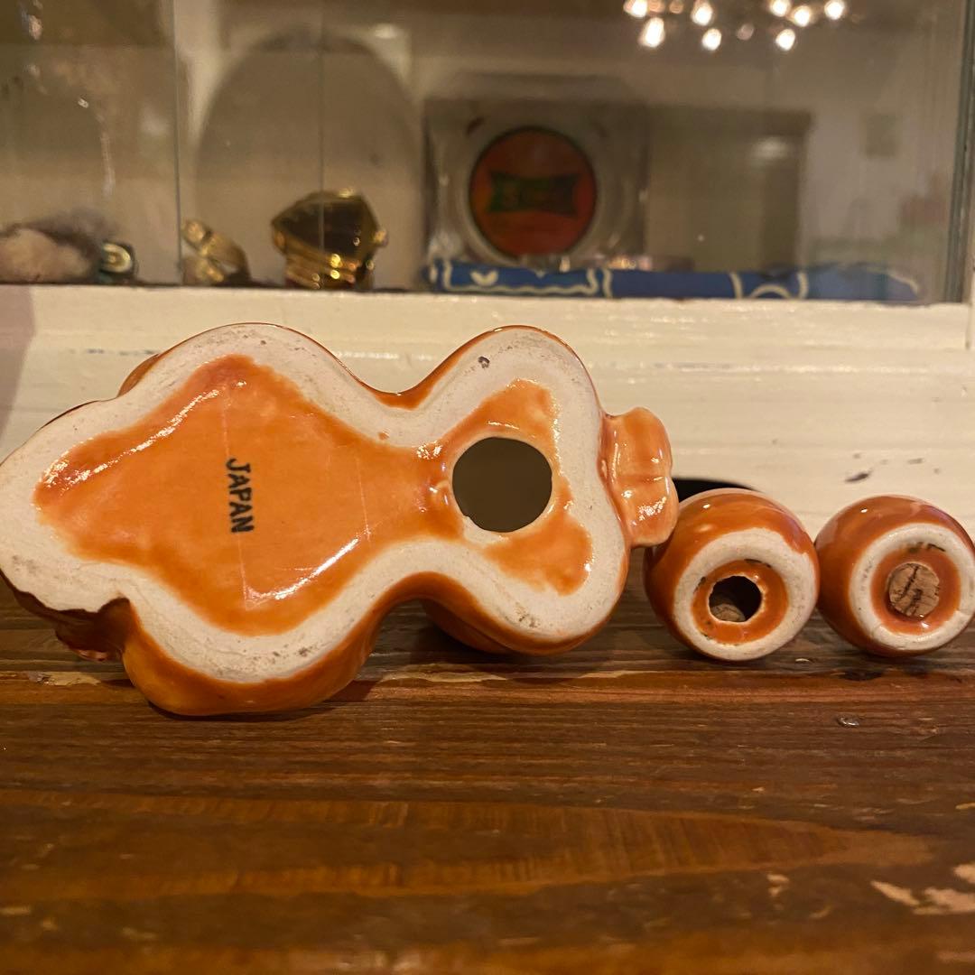 陶器製 50s〜60s ピンナップガール SET 置物　アンティーク雑貨