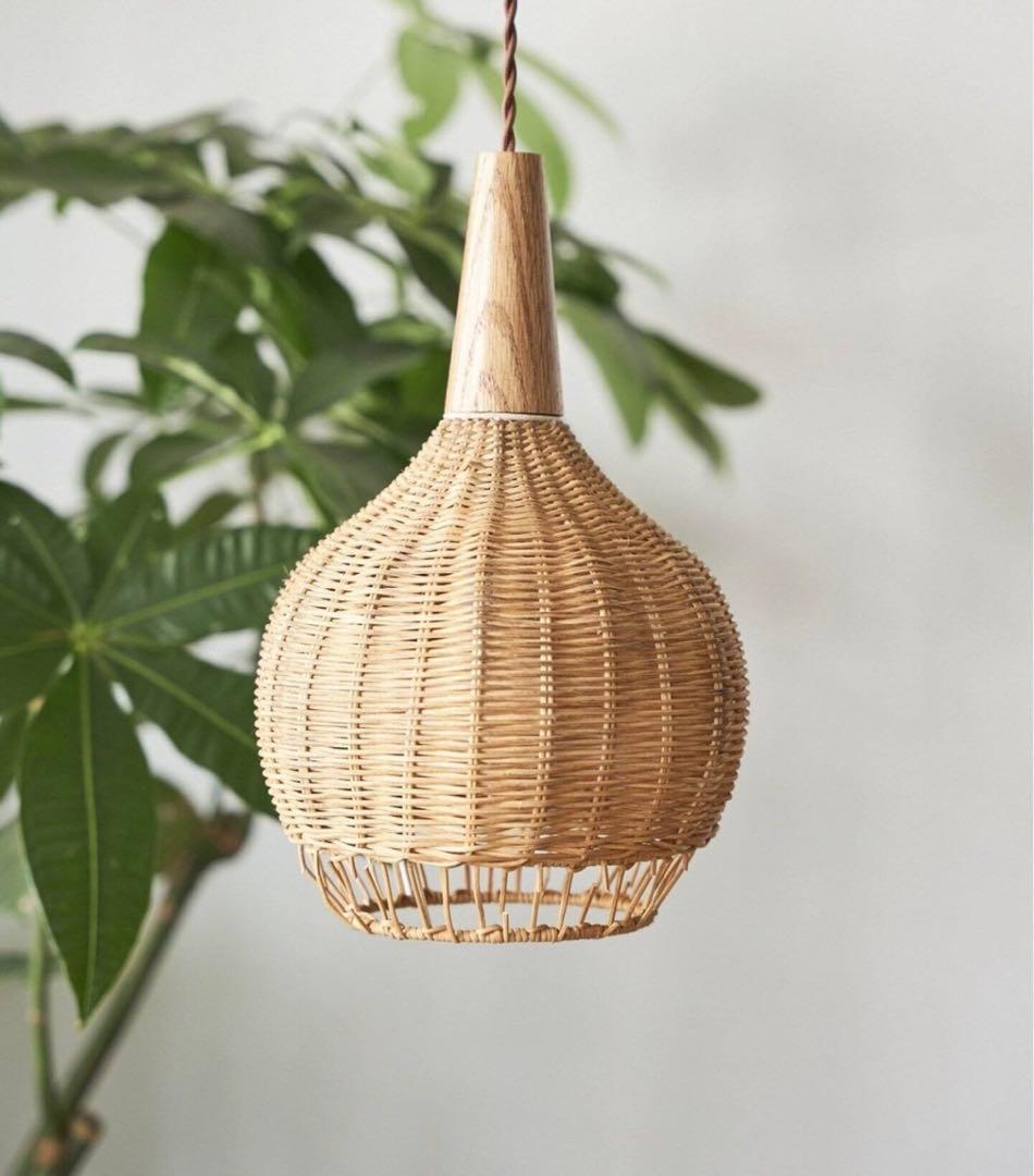 ACME Furniture ウィッカーペンダントランプ