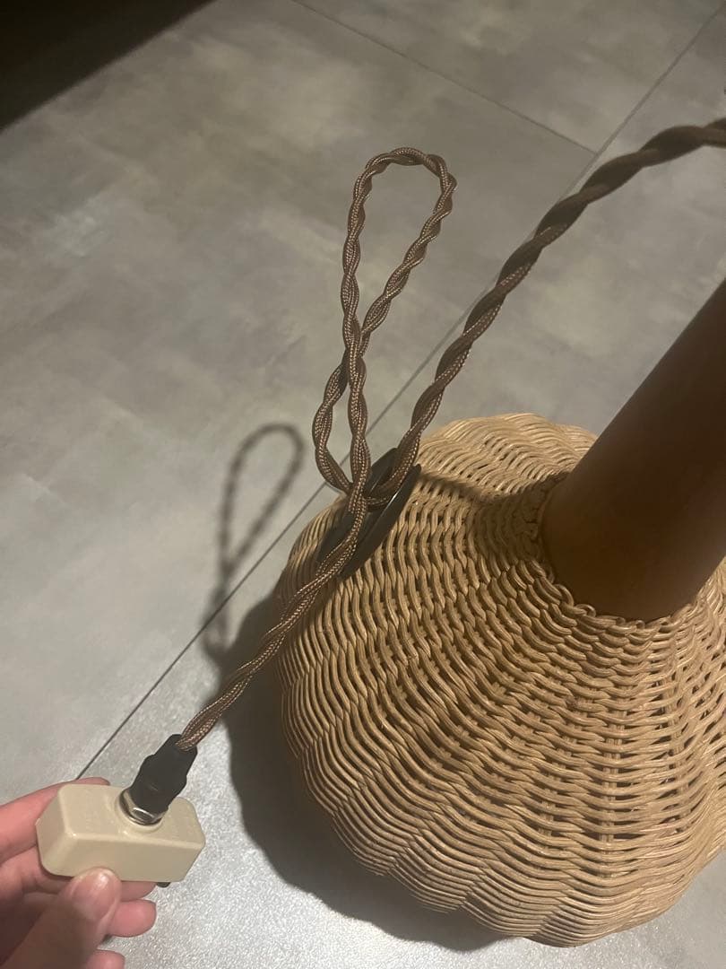 ACME Furniture ウィッカーペンダントランプ