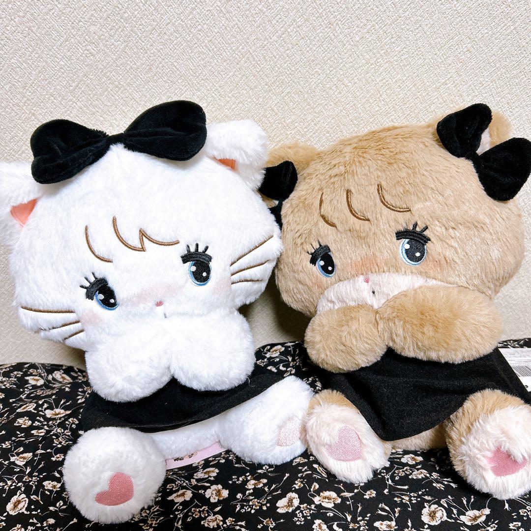 mikko characters BLACK RIBBON ぬいぐるみ 4種