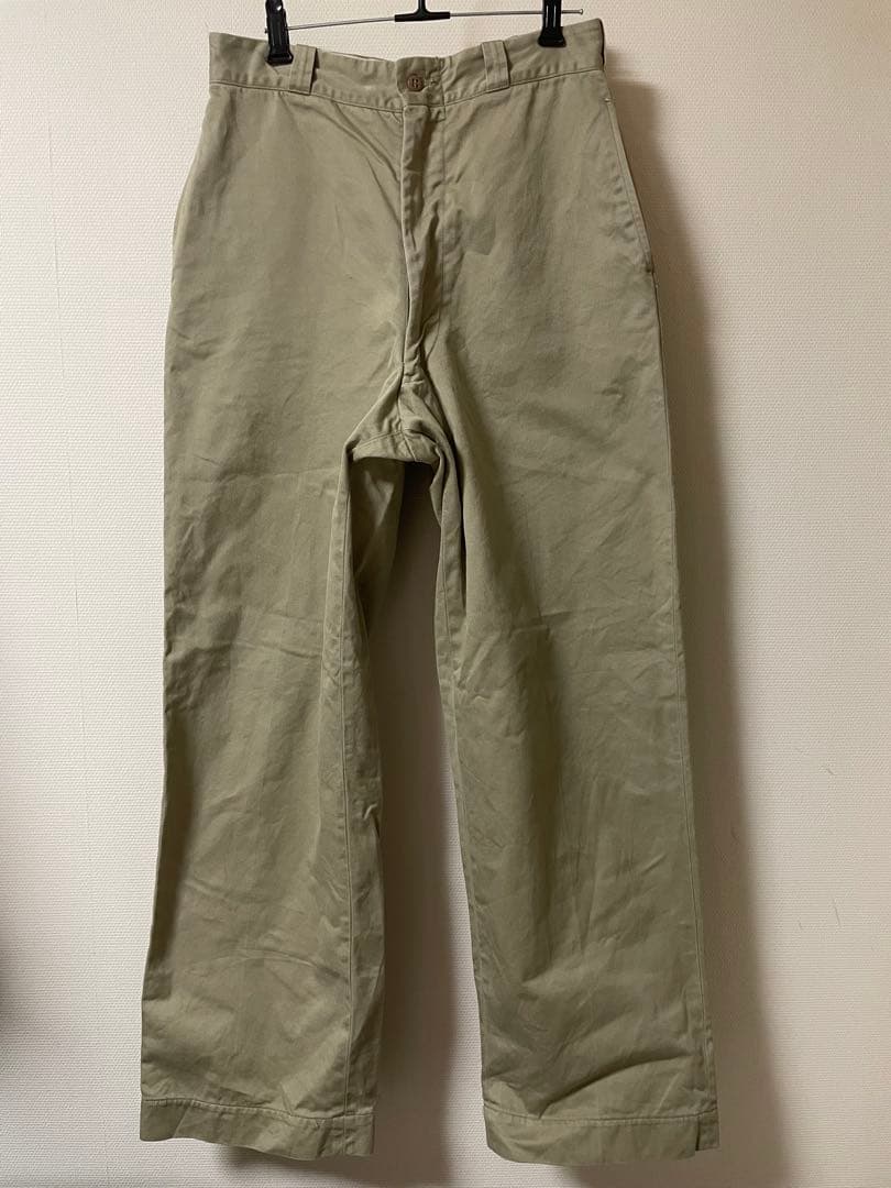 60年代 vintage U.S.ARMY チノトラウザーズ アメリカ製