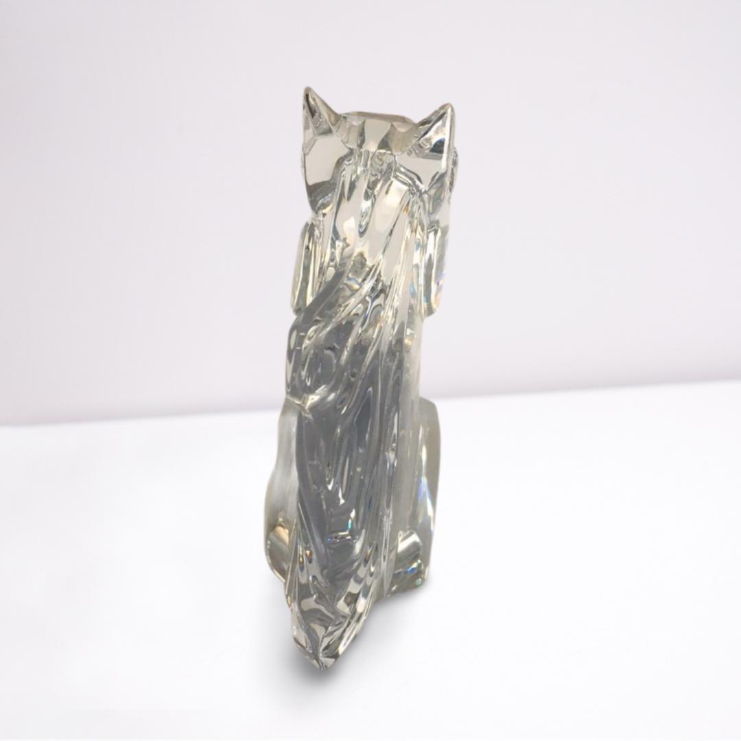 バカラ 馬の置物 午 クリスタル フィギュリン 11.5cm