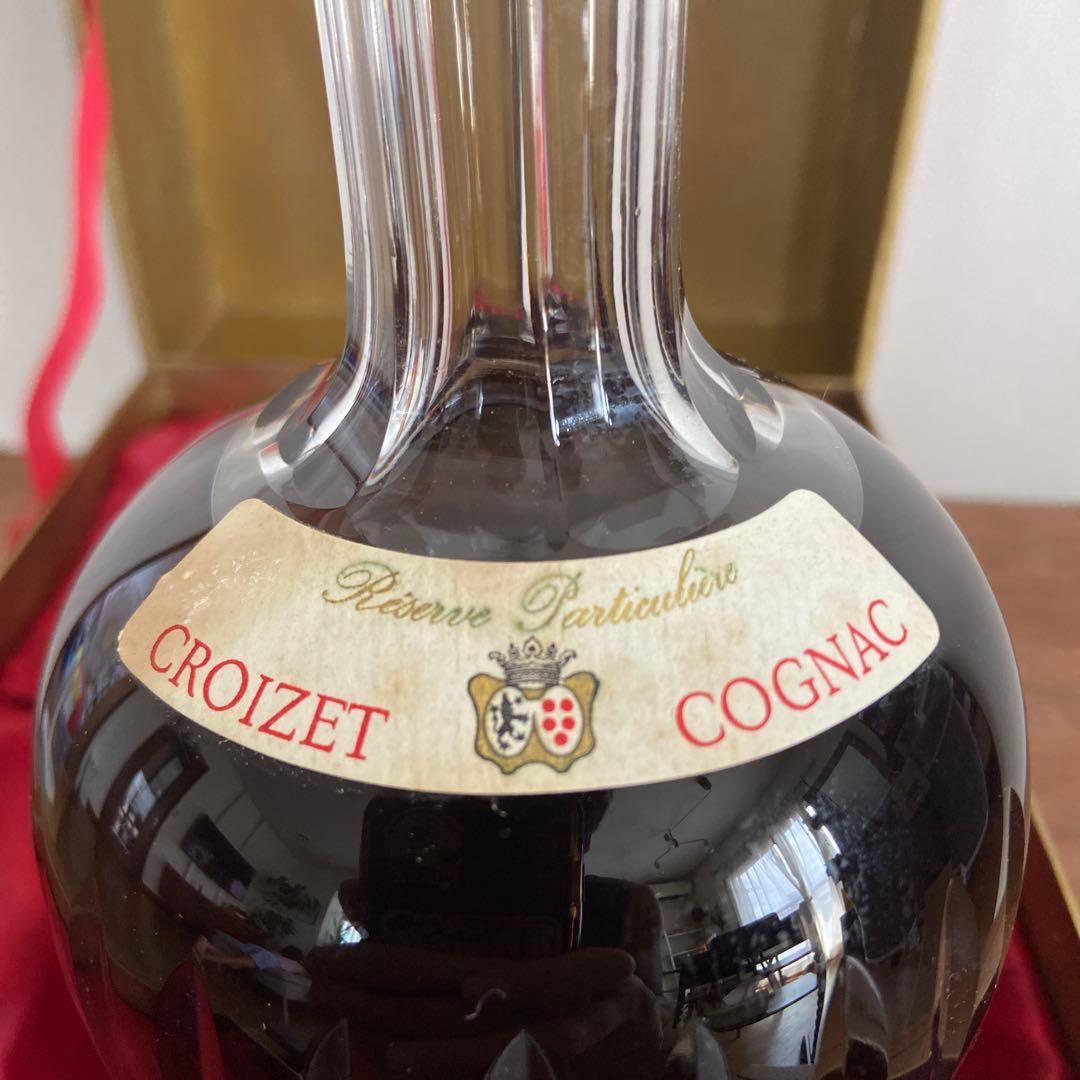 クロアーゼ CROIZET コニャック クリスタルデカンタ