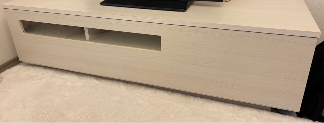 【最終価格、1月限定】Francfranc ホワイト テレビ台