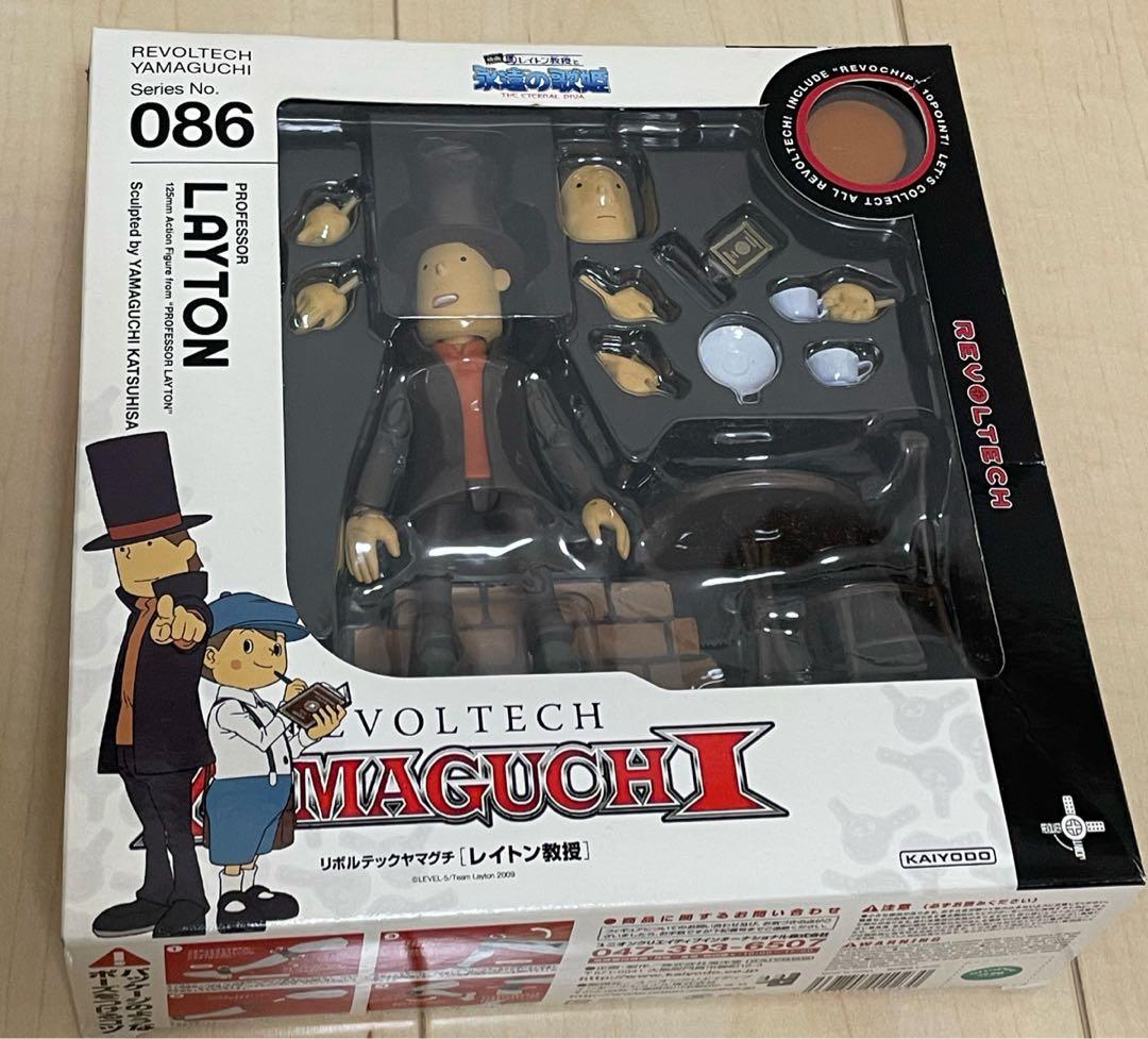 リボルテックヤマグチ 086 レイトン教授 海洋堂