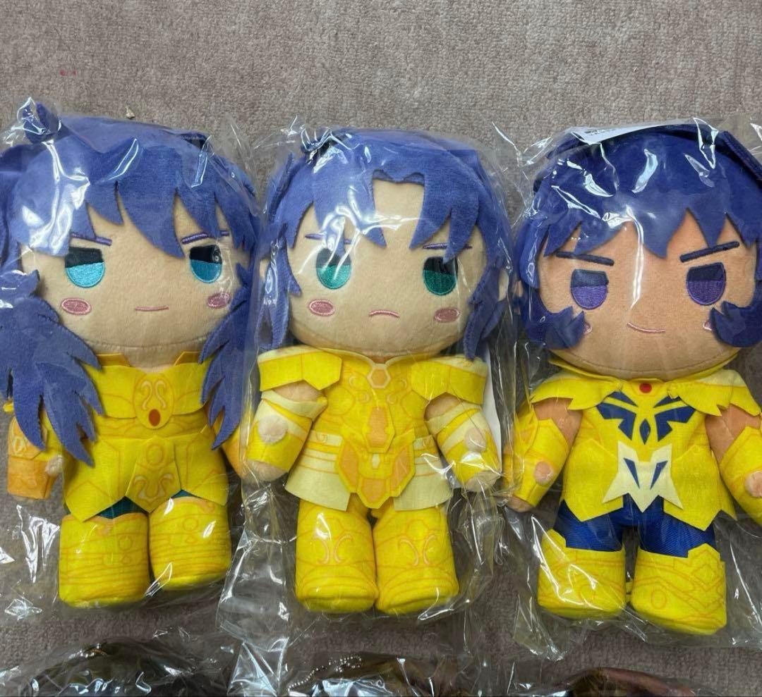 聖闘士星矢　フォルメイツ　あくちょん　ぬいぐるみ　黄金聖闘士　コンプリート