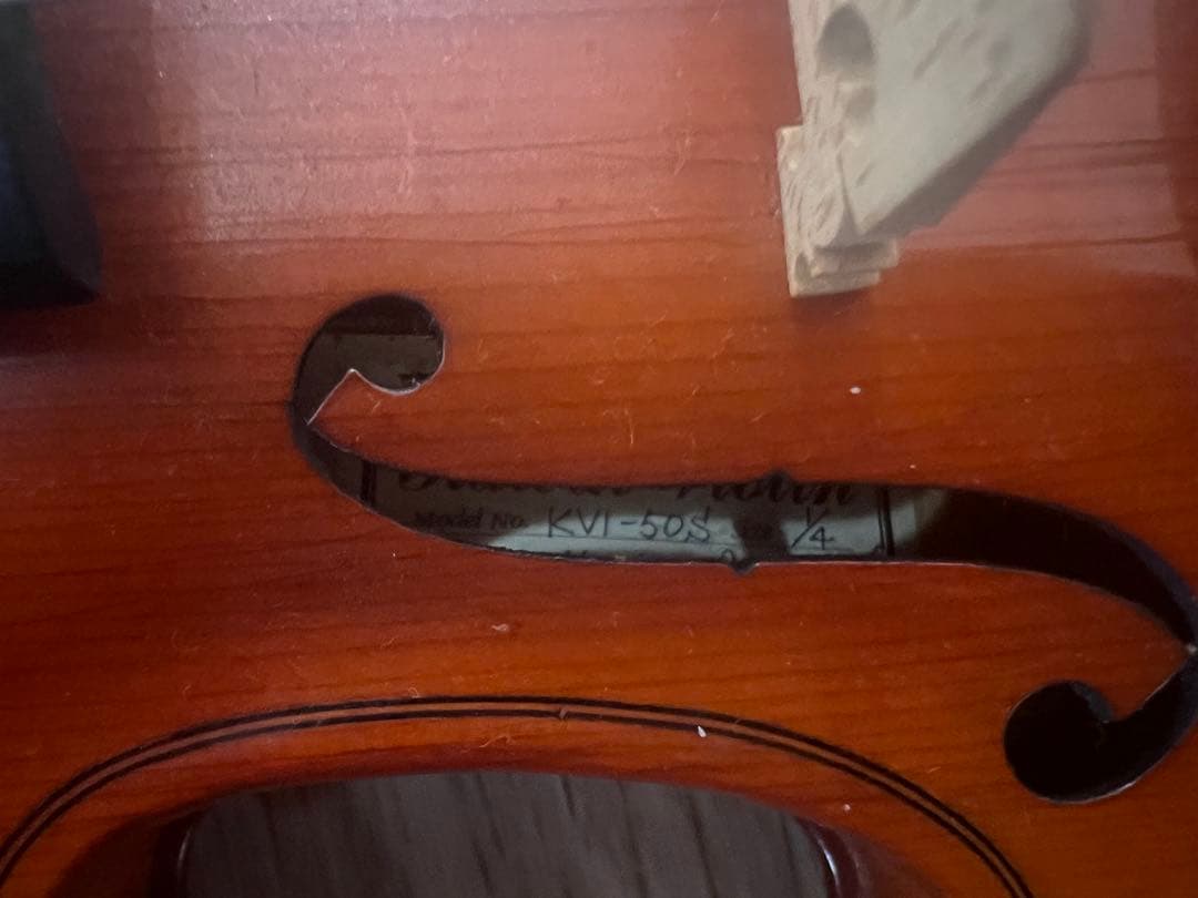 【美品】完動品KAWAI河合楽器バイオリン1/4 KVI-50S