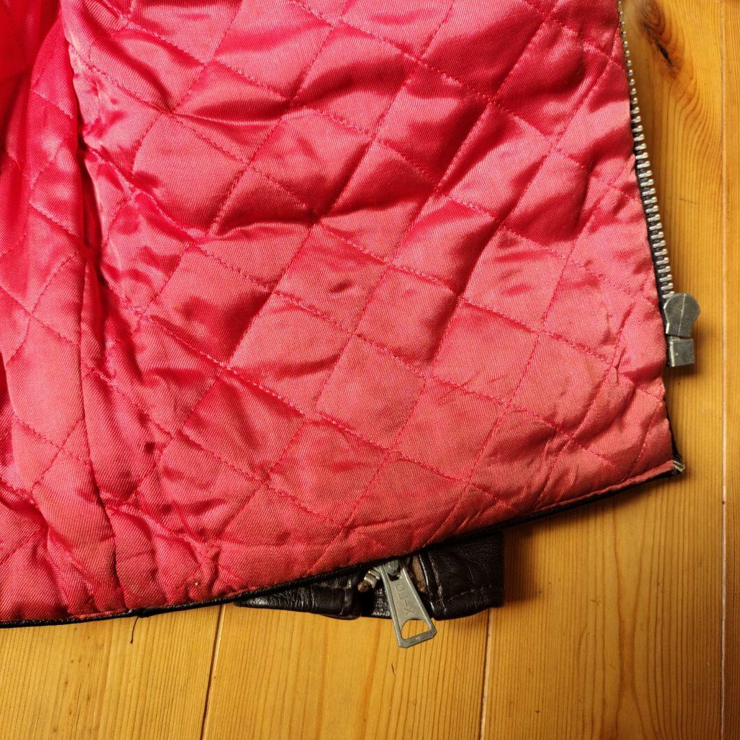 70〜80s ゴールドトップ シングルライダース ルイスレザー ハイウェイマン