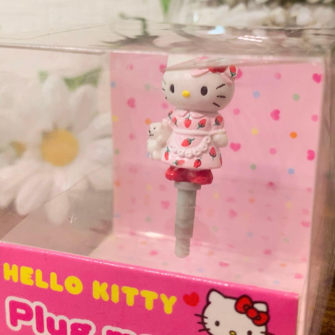 ★レア★ Hello kitty キティ　いちごドレス　プラグマスコット