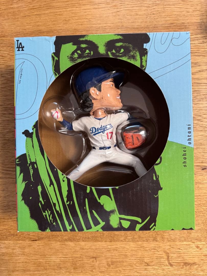 訳あり　大谷翔平　ボブルヘッド　投手　ドジャース　来場者限定　冊子付　②