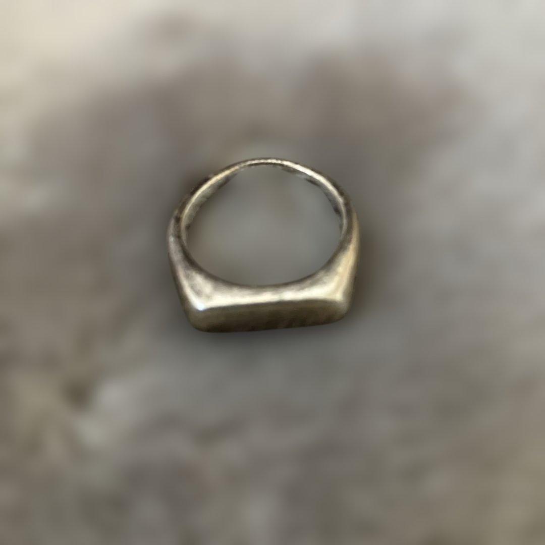 シルバー ジオメトリックリング　Tom Wood トムウッド