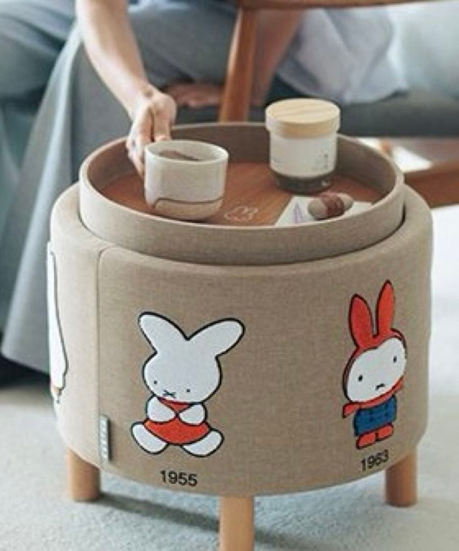 【新品未使用】スタディオクリップ ミッフィー スツール