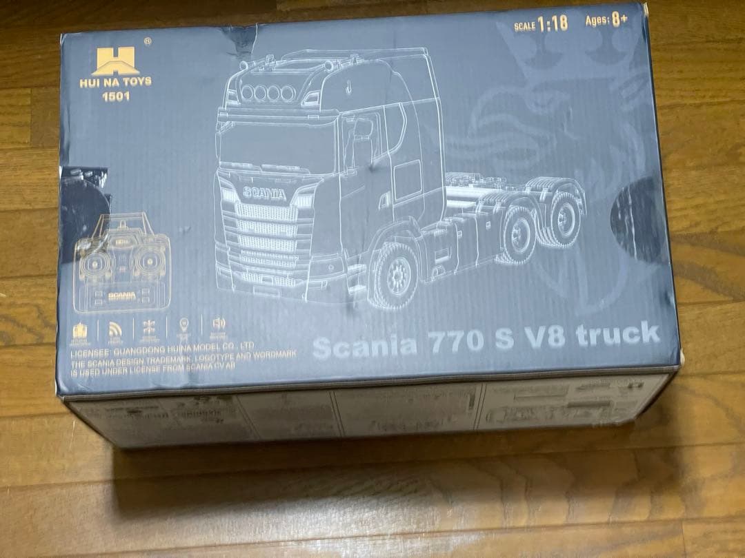 1/18 HUINA 770S SCANIA(スカニア)RC トレーラーセット