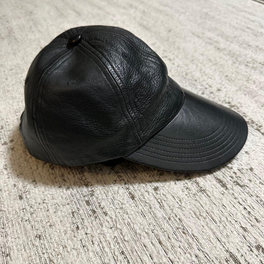 KIJIMA TAKAYUKI レザー　キャップ　6パネル