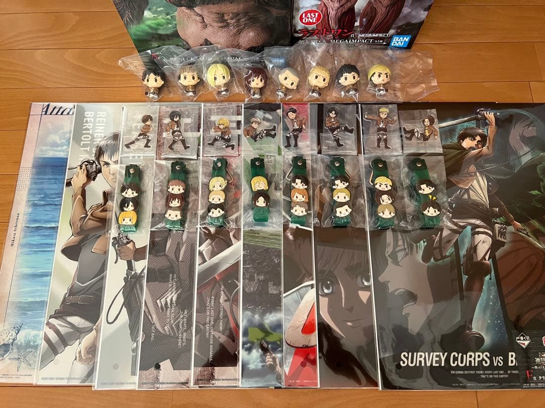 一番くじ 進撃の巨人 ～獣の巨人は俺が仕留める～ 全賞フルコンプセット