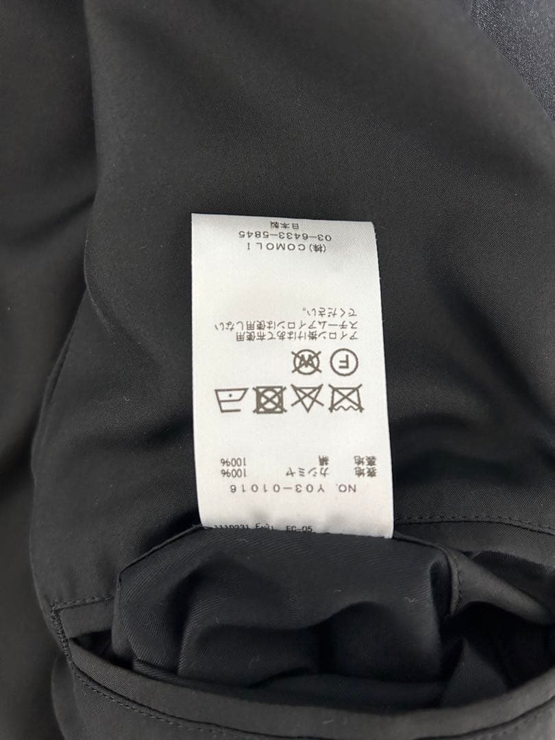 COMOLI カシミヤトラックジャケット