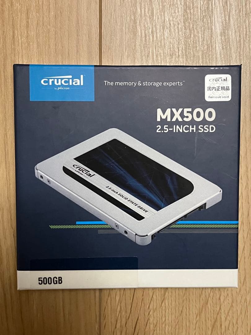 れ*ん様 【新品未開封】crucial MX500 CT500MX500SSD1
