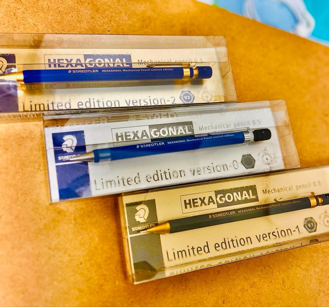 HEXA GONAL 限定版シャープペンシル3本セット