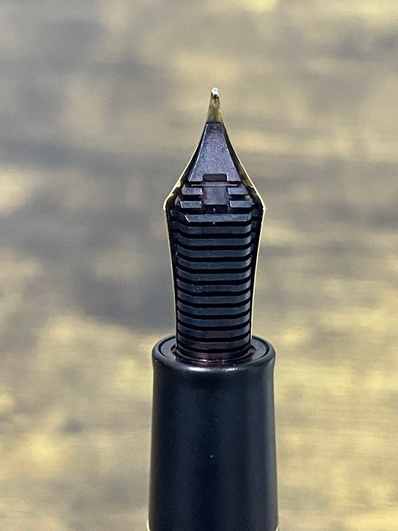 イニシャル入り　未使用に近い　梨地　21k プロフィット21 セーラー　万年筆