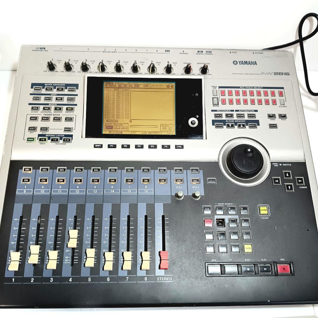 動作品 YAMAHA ヤマハ AW2816 マルチトラックレコーダー