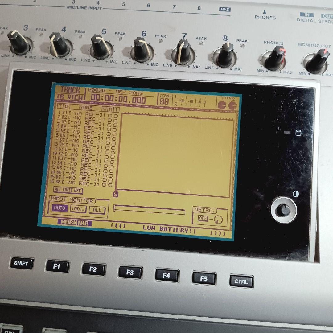 動作品 YAMAHA ヤマハ AW2816 マルチトラックレコーダー