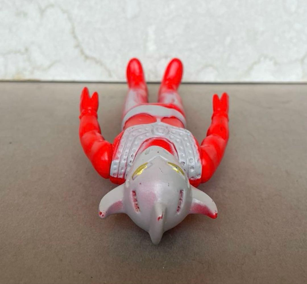 ウルトラマンタロウ風　パチ　無版権　ソフトビニール人形　公開当時品