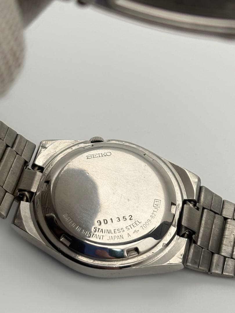 ヴィンテージ セイコー5 自動巻き メンズ腕時計 7009-821J