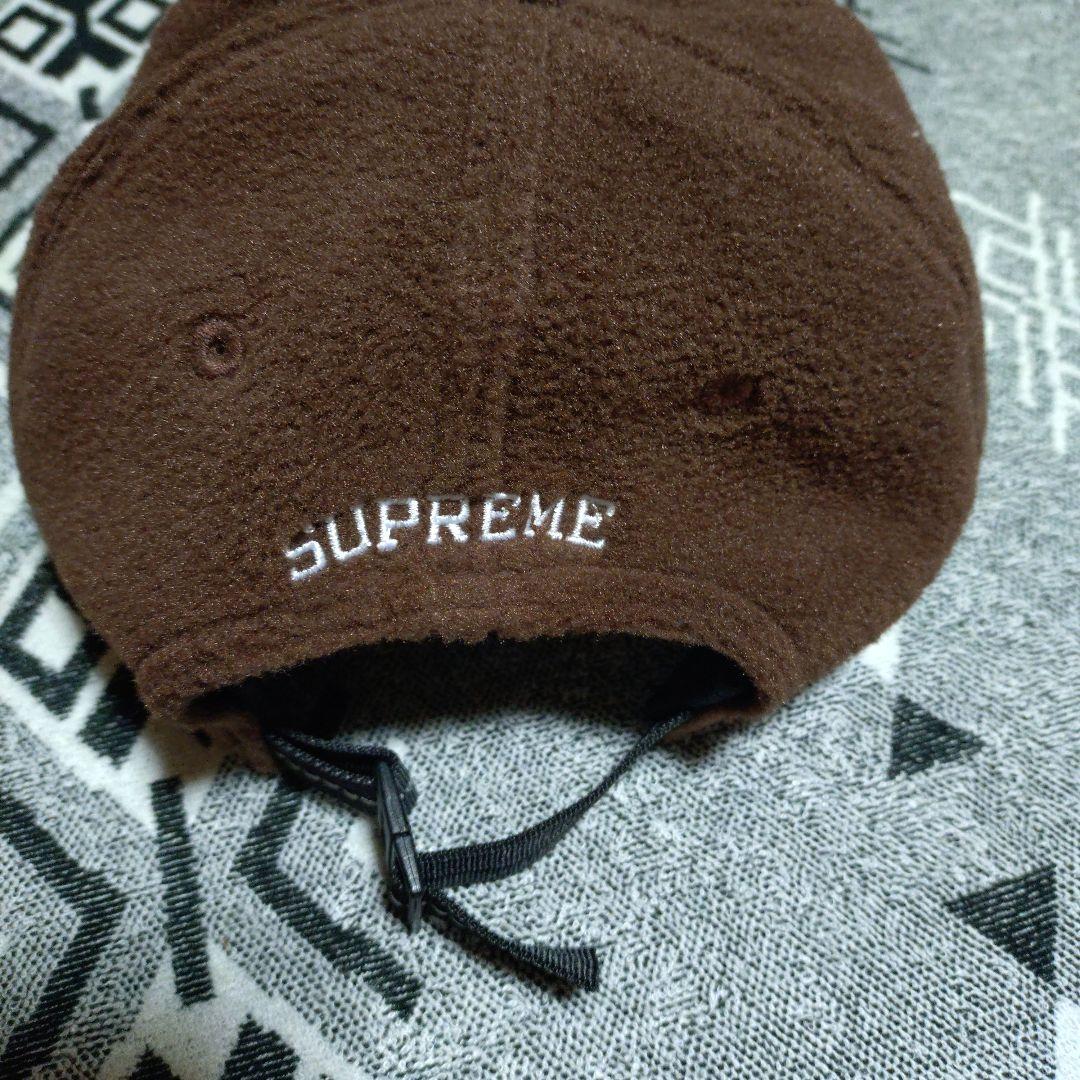 た*す様 SUPREME ブラウン ポーラテックキャップ
