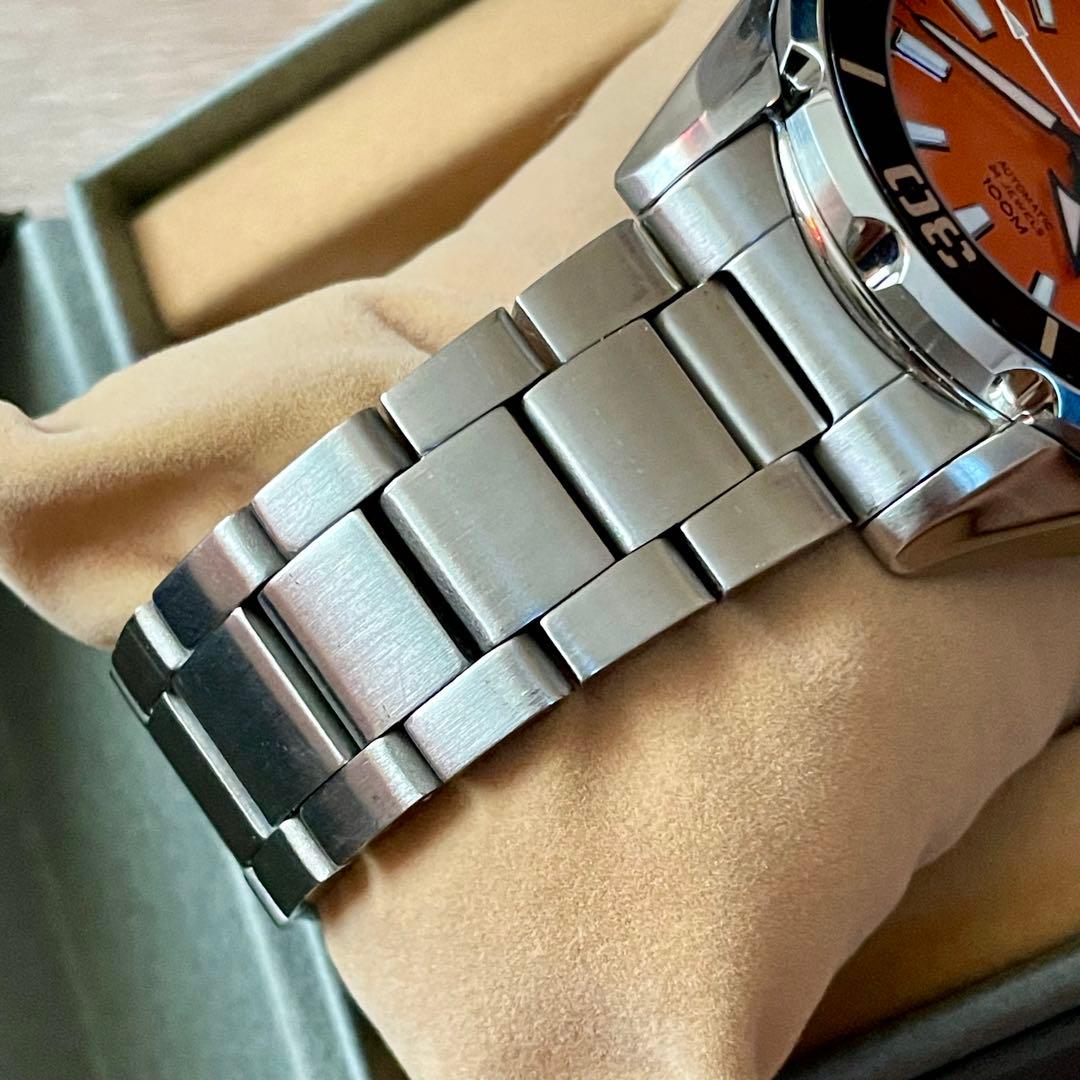 美品 セイコー5スポーツ SEIKO5SPORTS 自動巻き腕時計 SRPC55