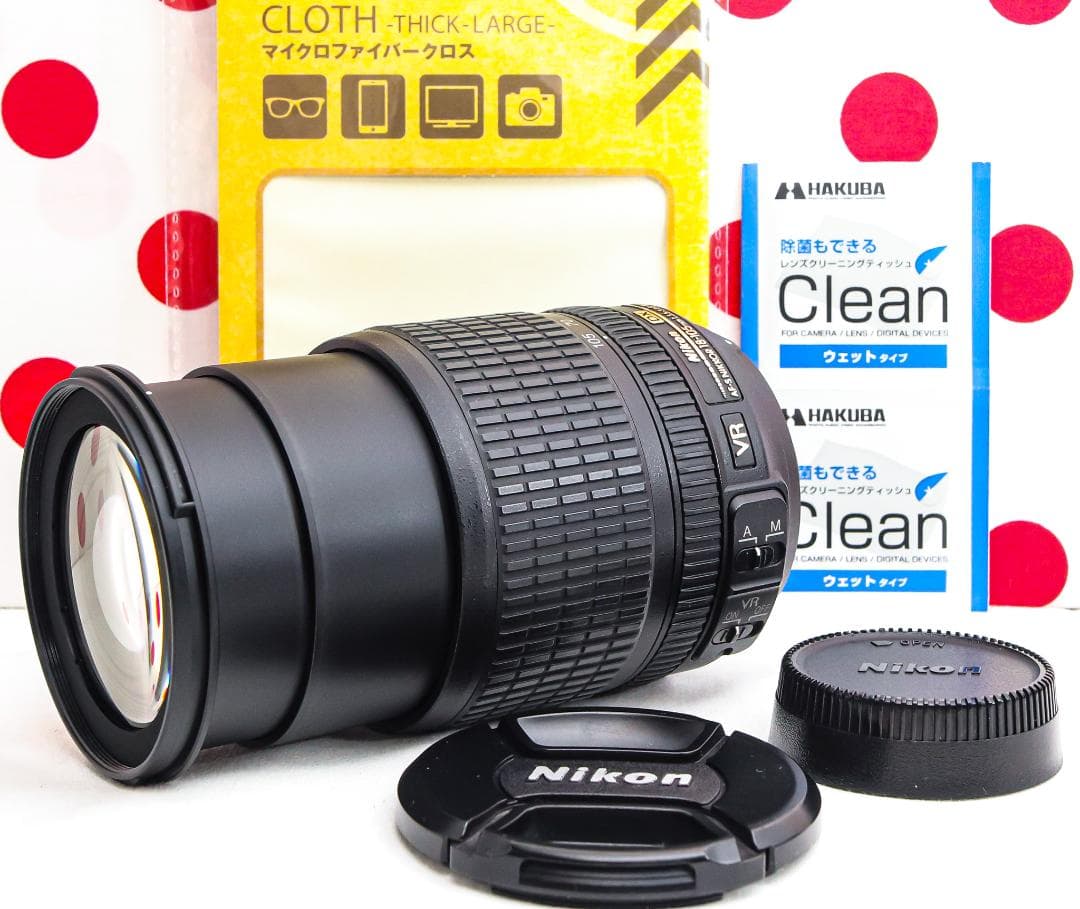 ニコン Nikon AF-S DX 18-105mm❤手振れ補正付❤中望遠レンズ