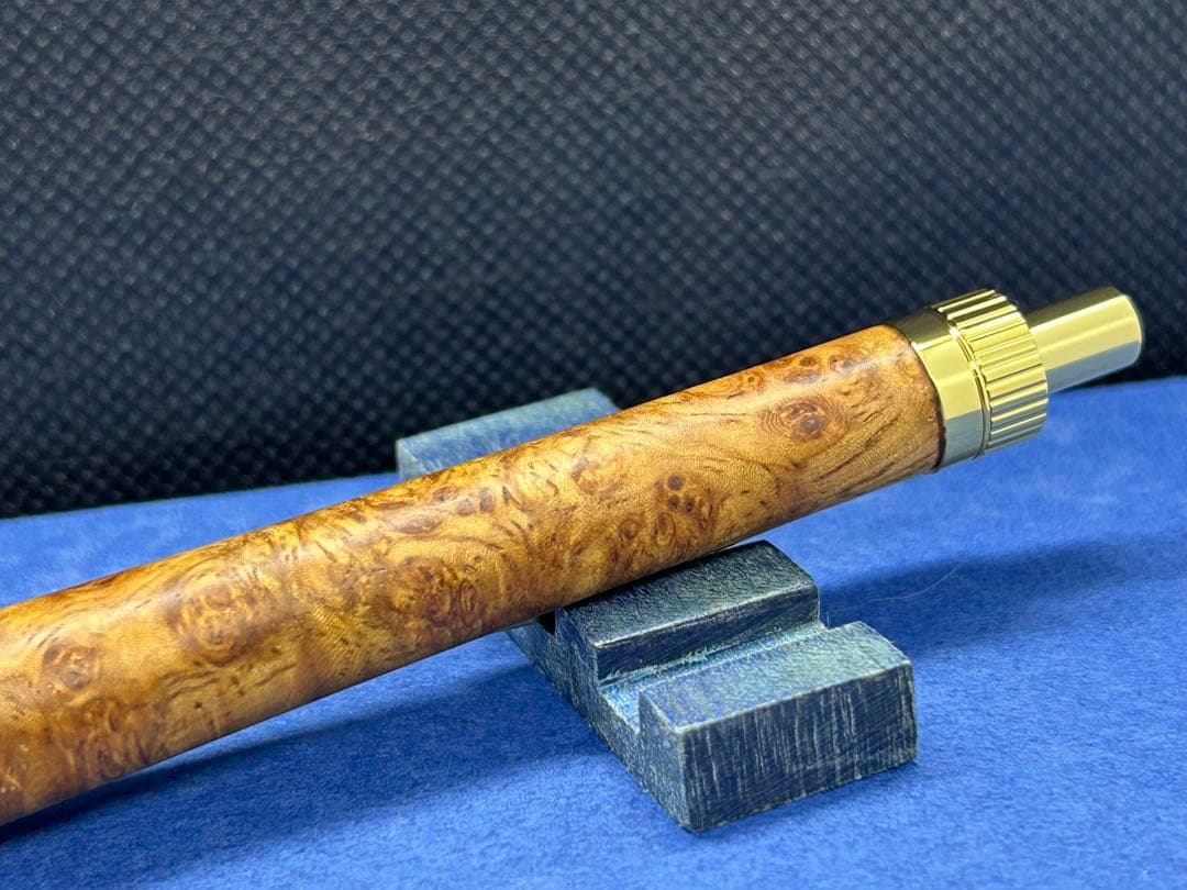 【早い者勝ち】極上花梨瘤　シャープペンシル0.5 木軸ペン　加藤金属