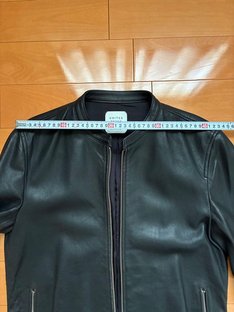 UNITED TOKYO ブラックレザージャケット サイズ3