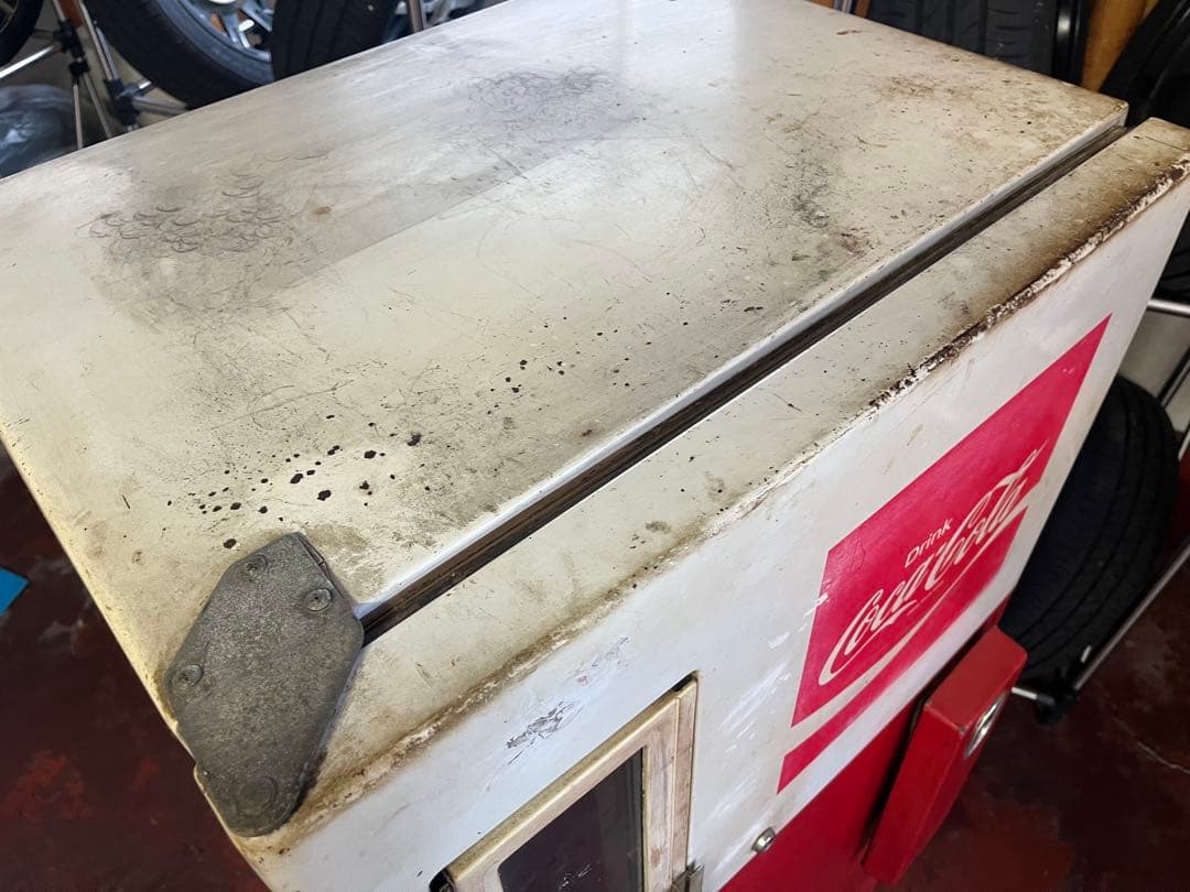 コカコーラ　冷蔵庫　NS80A オープンタイプクーラー　送料込み