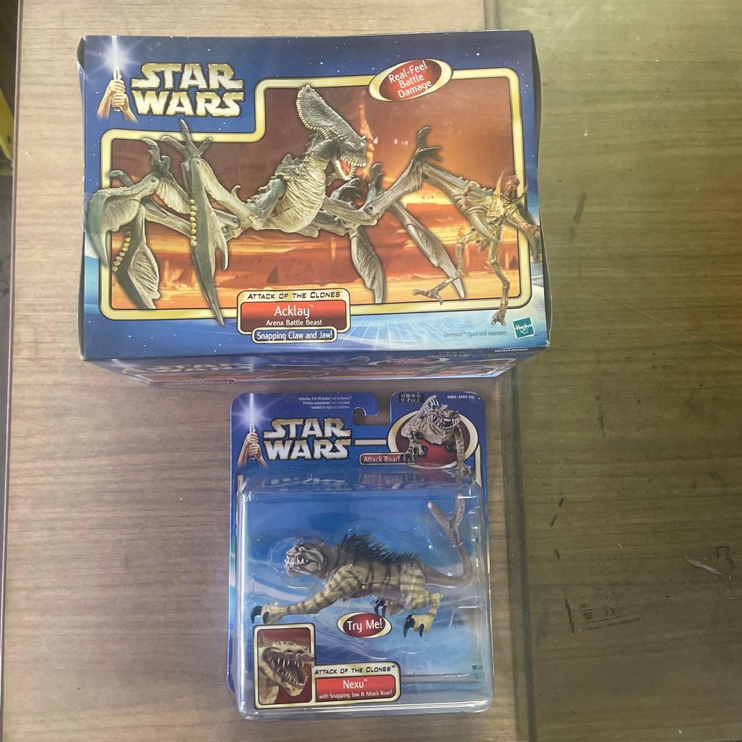【未開封】スターウォーズDXフィギュア アクレイ/ネクスー2体セット