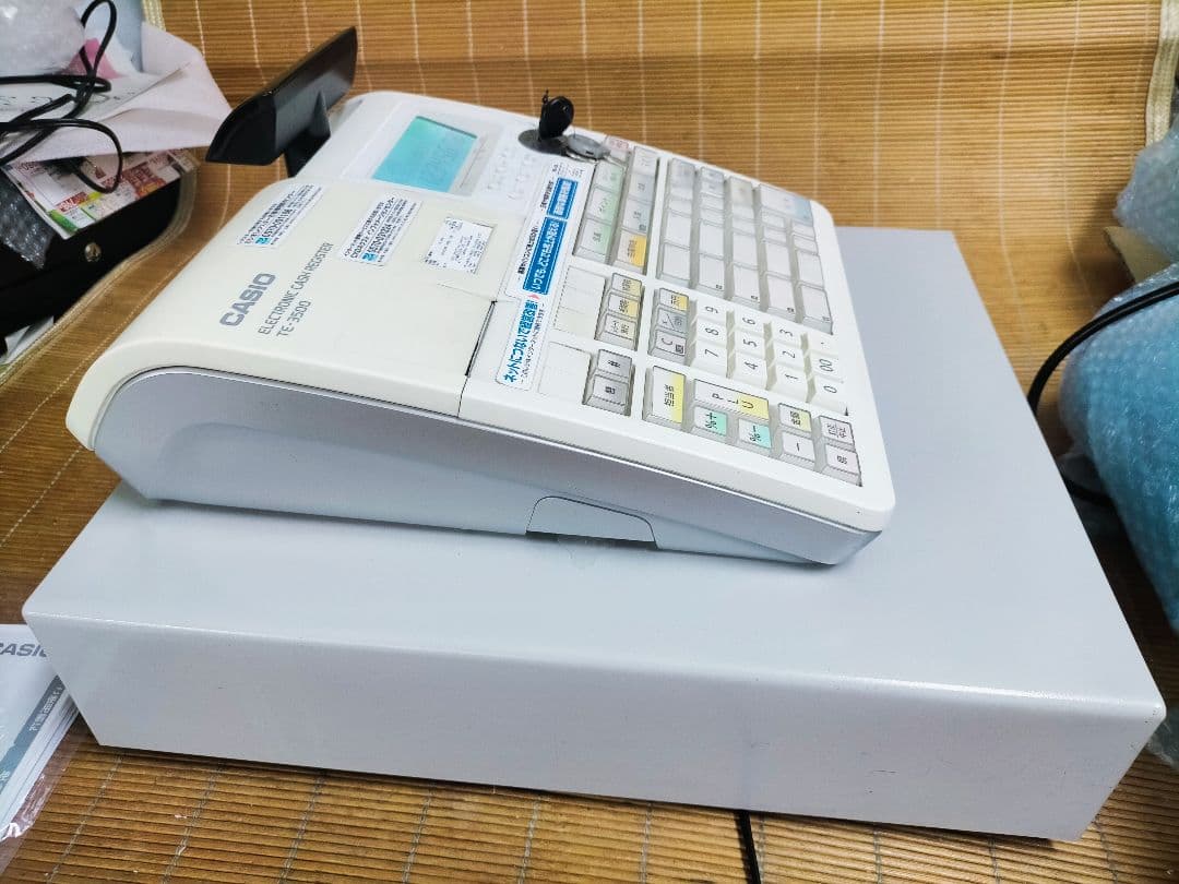 カシオレジスター　TE-3500　フル設定無料　高性能　500137