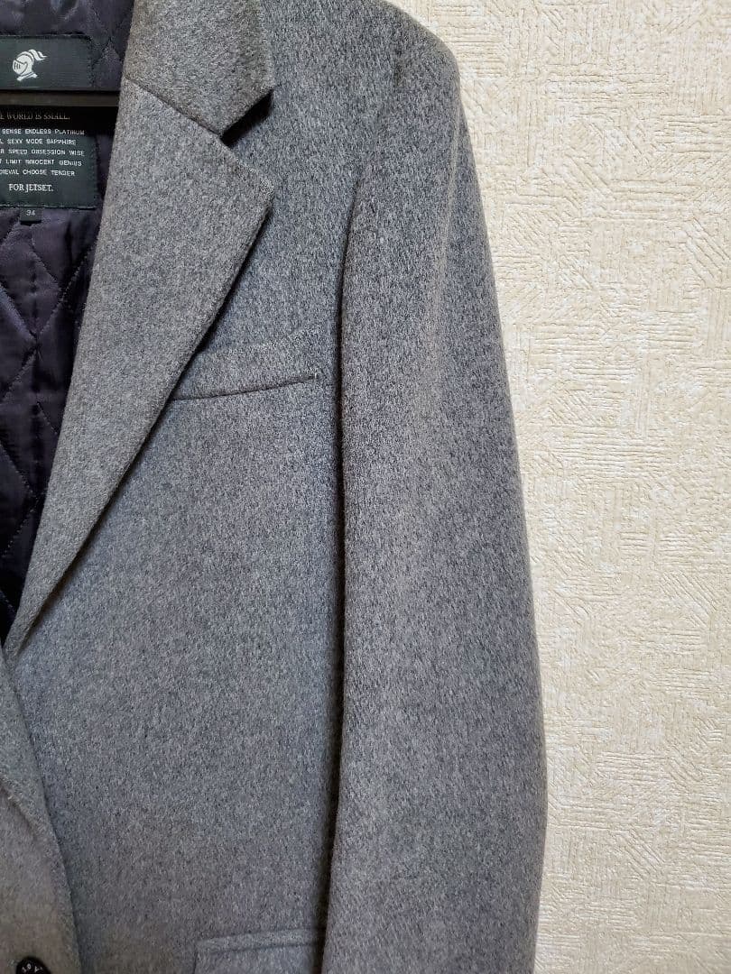 LOVELESS グレー チェスターコート 34
