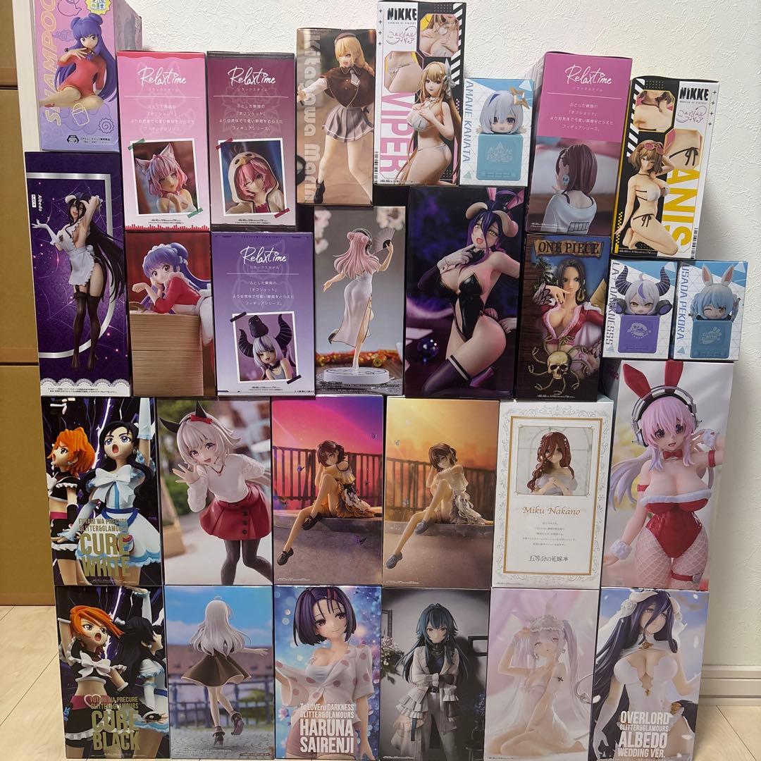 美少女フィギュア まとめ売り⑫ ホロライブ NIKKE オーバーロード【28体】