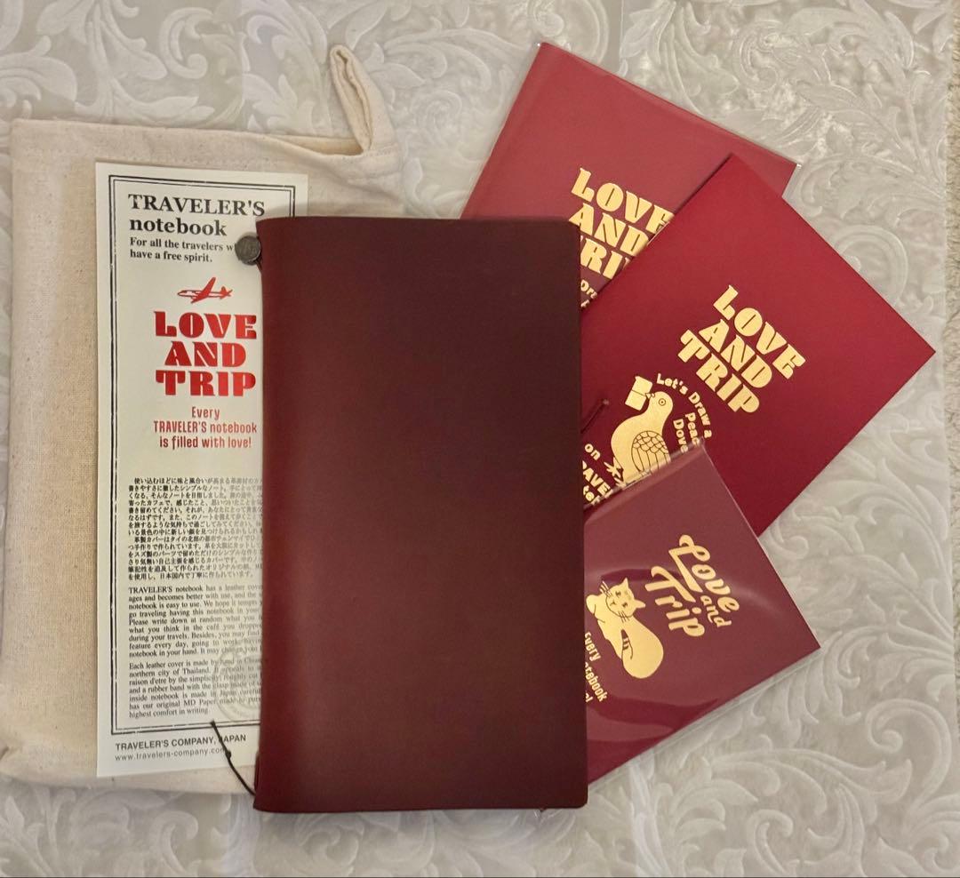 【新品】トラベラーズノート Love and Trip 箱なし