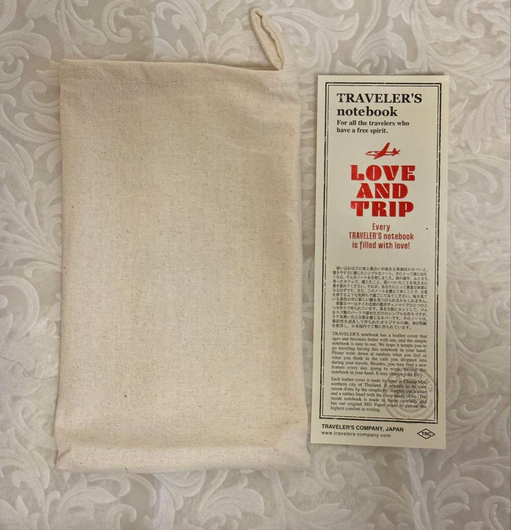 【新品】トラベラーズノート Love and Trip 箱なし
