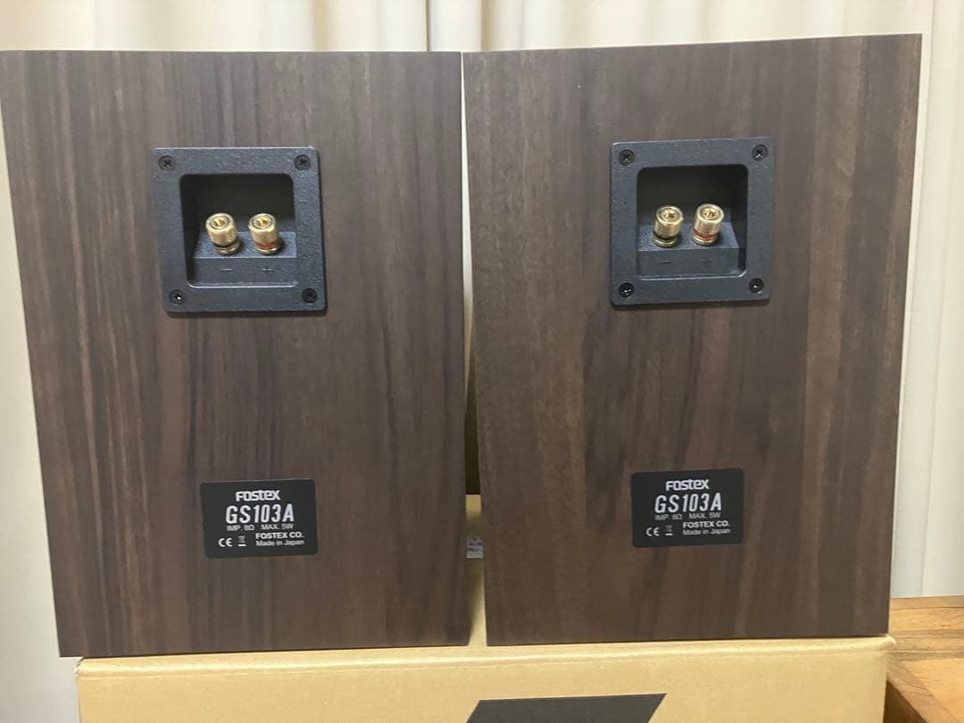 限定生産品Fostex ブックシェルフ スピーカーシステム GS103A ペア