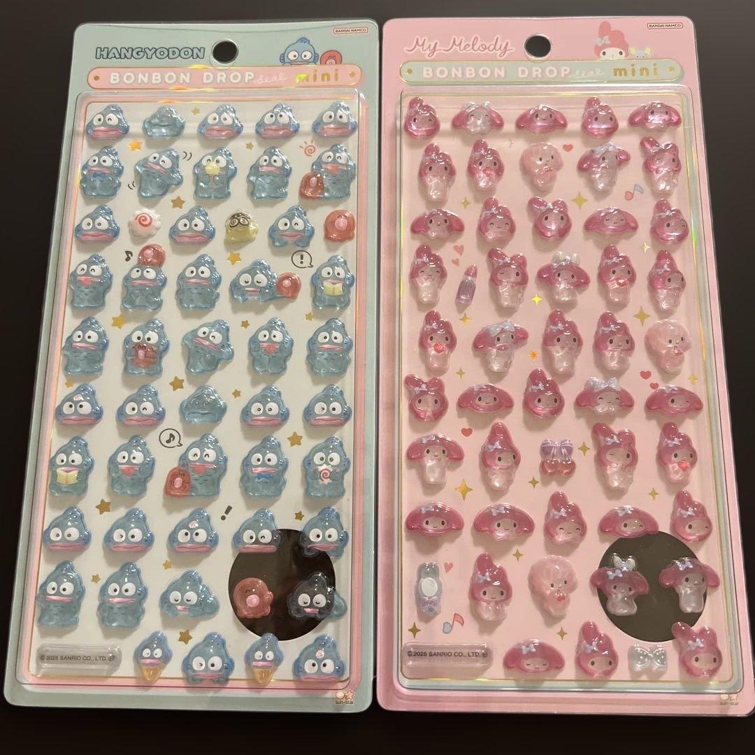 サンリオ ボンボンドロップシール ミニ ８種