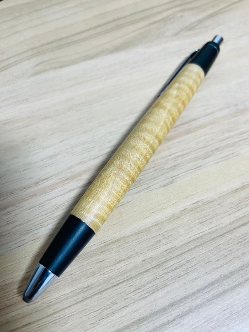 野原工芸　新型シャープペンシル 栃縮杢