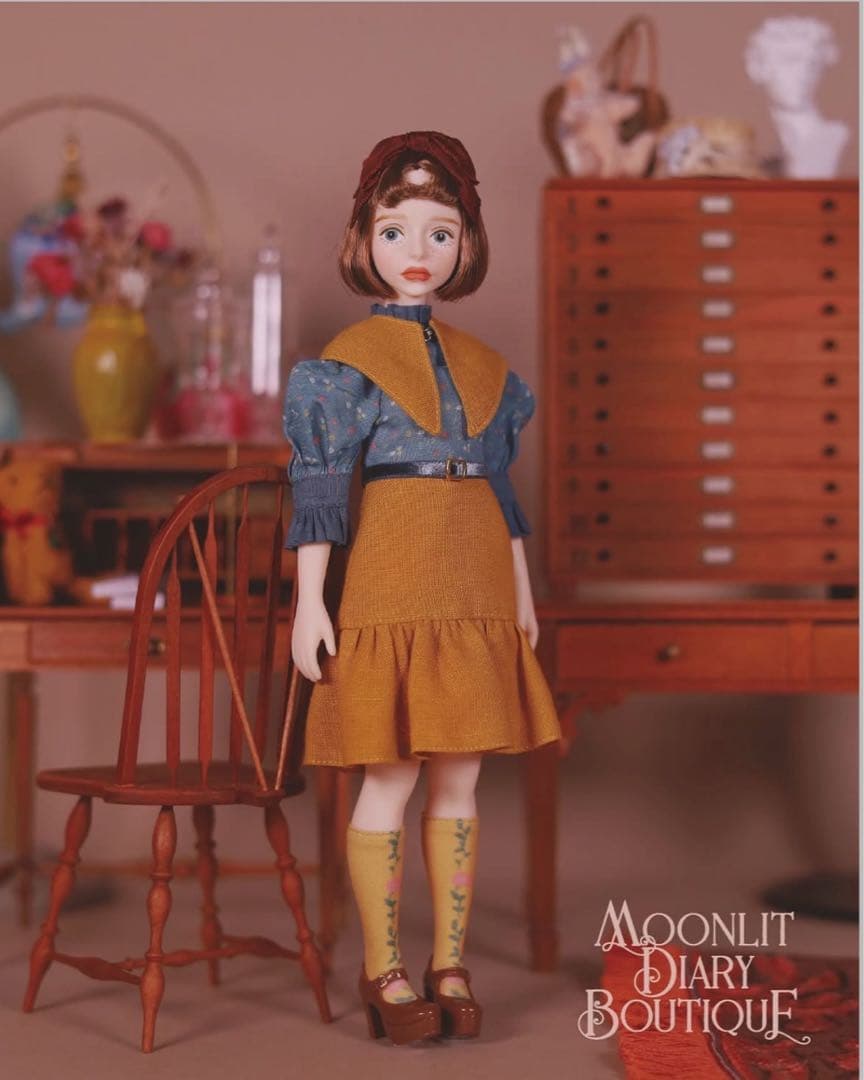 ⭐︎新作新品⭐︎オダニミユキx HANONコラボドール♪MADELEINEマドレーヌ