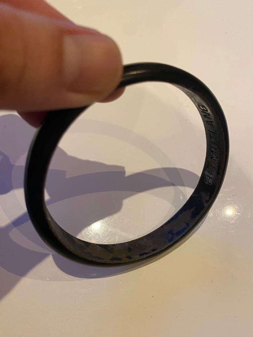 HELMUT LANG 真鍮バングル ブレスレット