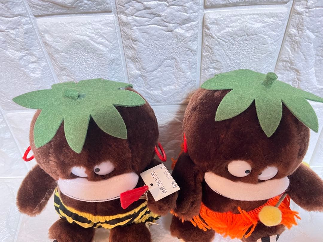 昭和レトロ ぬいぐるみ サンリオ サンボ＆ハンナ ビビンバ クロンボ 廃盤品