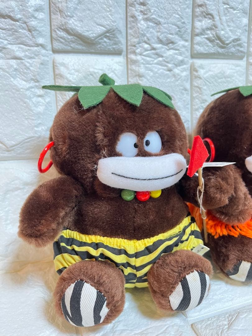 昭和レトロ ぬいぐるみ サンリオ サンボ＆ハンナ ビビンバ クロンボ 廃盤品