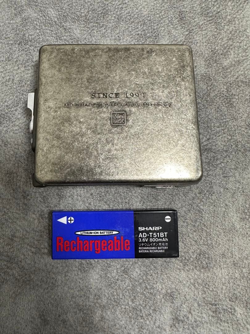 激レア!! SHARP MD-SS421-S ポータブルMDプレーヤー